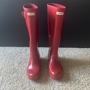 Hunter rain boots
